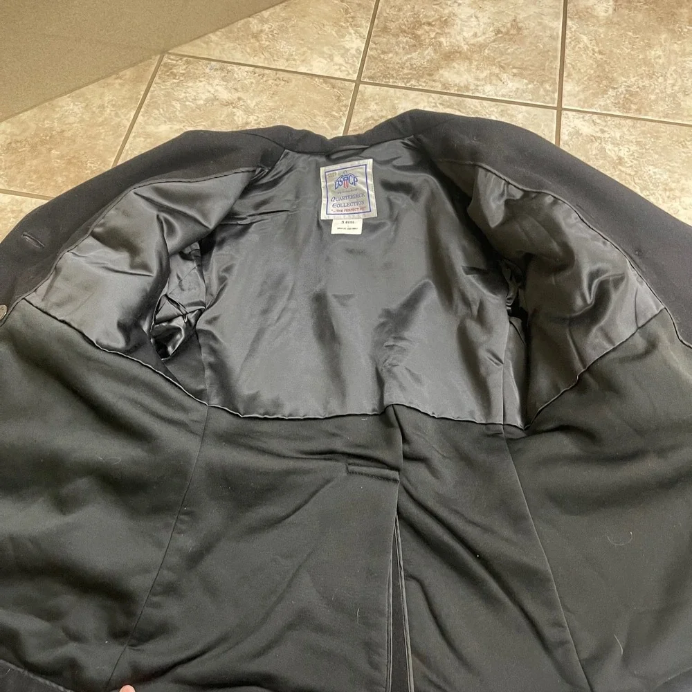 DSCP Quarterdeck Collection US Navy women's Wool Peacoat Black Size‎ 16short